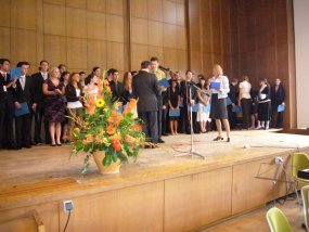 Entassung der Abiturienten 2007