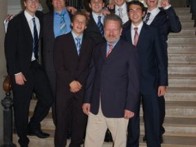 Entassung der Abiturienten 2007 - Leistungskurs Erdkunde von Herrn Schulz