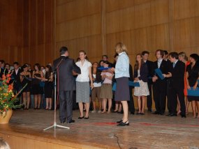 Entassung der Abiturienten 2007