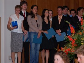 Entassung der Abiturienten 2007