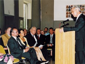 Entlassung der Abiturienten 2002