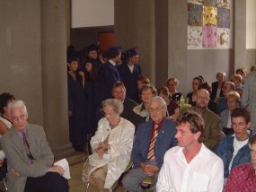 Entlassung der Abiturienten 2002