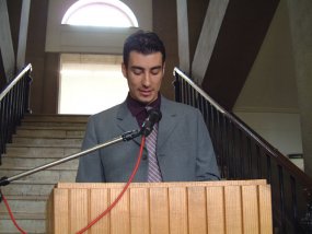 Entlassung der Abiturienten 2002