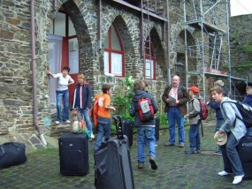 Klassenfahrt der 5a zur Burg Bischofstein