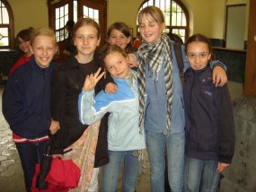 Klassenfahrt der 5a zur Burg Bischofstein