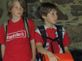 Klassenfahrt der 5a zur Burg Bischofstein