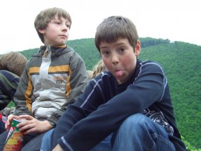 Klassenfahrt der 5a zur Burg Bischofstein