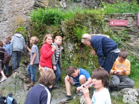 Klassenfahrt der 5a zur Burg Bischofstein