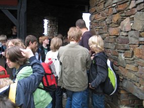 Klassenfahrt der 5a zur Burg Bischofstein