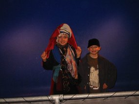 Die Klasse 5b im Museum am Fachtag 2005