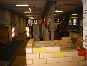 Die Klasse 5b im Museum am Fachtag 2005