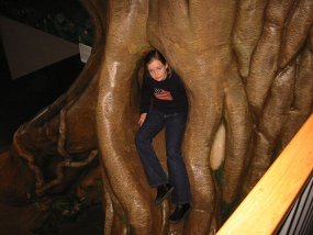 Die Klasse 5b im Museum am Fachtag 2005