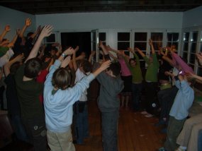 Die 5b auf Klassenfahrt zur Burg Bischofstein