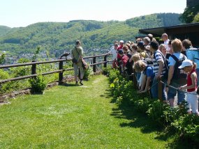5b auf Klassenfahrt zur Burg Bischofstein
