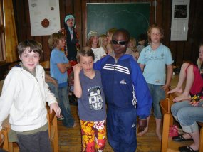 5b auf Klassenfahrt zur Burg Bischofstein