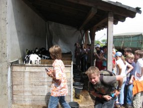 Klassenfahrt der 6a zur Burg Bischofsetin