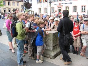 Klassenfahrt der 6a zur Burg Bischofsetin