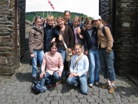 Klassenfahrt der 6a zur Burg Bischofsetin