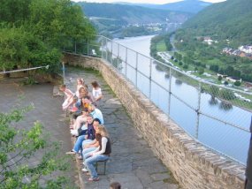 Klassenfahrt der 6a zur Burg Bischofsetin