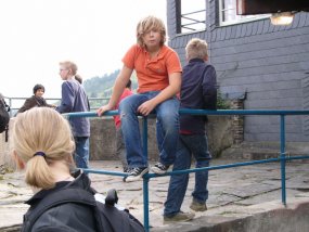 Klassenfahrt der 6a zur Burg Bischofstein