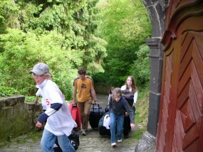 Klassenfahrt der 6c zur Burg Bischofstein
