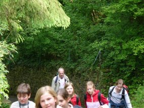 Klassenfahrt der 6c zur Burg Bischofstein