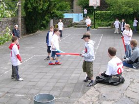 Klassenfahrt der 6c zur Burg Bischofstein