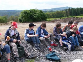 Klassenfahrt der 6c zur Burg Bischofstein