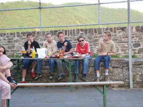 Klassenfahrt der 6c zur Burg Bischofstein