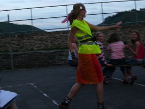 Klassenfahrt der 6c zur Burg Bischofstein